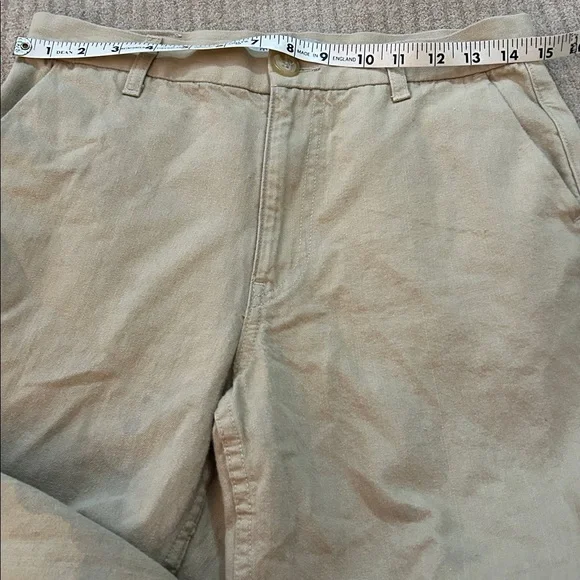 Trave Pants Womens 28 Tan High Rise Joan Full Wide Leg Trouser Casual Office - Picture 4 of 8